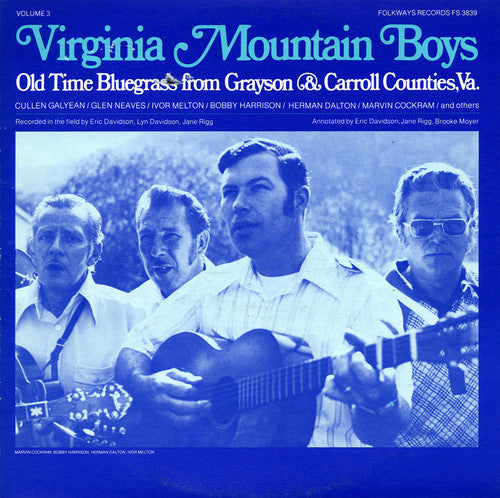 Virginia Mountain Boys - Virginia Mountain Boys: Old Time Bluegrass From - Music CD