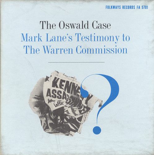 Mark Lane - Oswald Case: Mark Lane's Testimony [2 CD]
