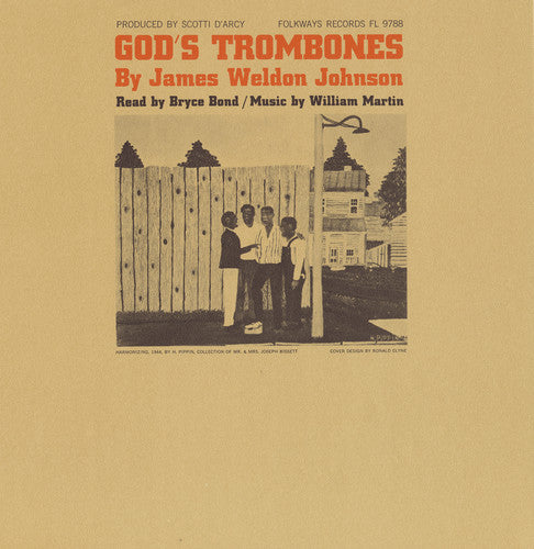 Bryce Bond - God's Trombones By James Weldon Johnson [CD]