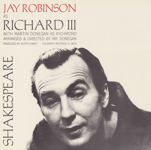 Jay Robinson - William Shakespeare: King Richard III Music CD