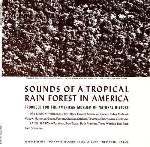 Sounds Of A Tropical Rain Forest Produced For The - Tropical Rain Forest / Various [CD]