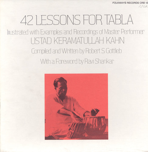 Ustad K.T. Kahn - 42 Lessons for Tabla Music CD