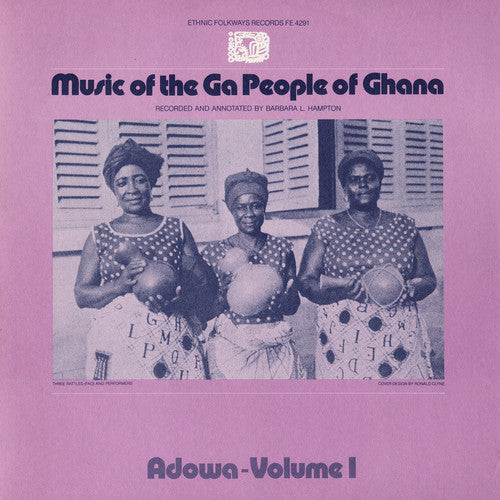 Music Of The Ga People Of Ghana - Ga People Ghana: Adowa 1 / Various Music CD