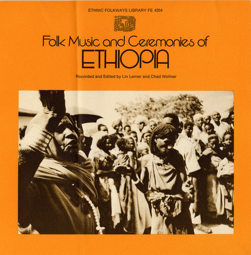 Folk Music & Ceremonies Of Ethiopia - Folk Music of Ethiopia / Various Music CD