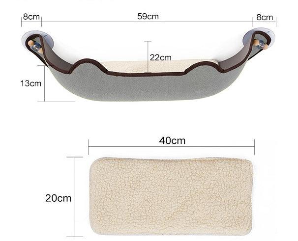 Cat Window Hammock Bed