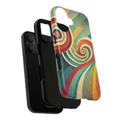 Colorful Swirl Tough Phone Case