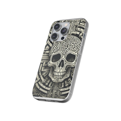 Gothic Skull Maze Flexi Case