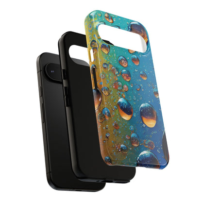 Colorful Water Droplets Tough Phone Case
