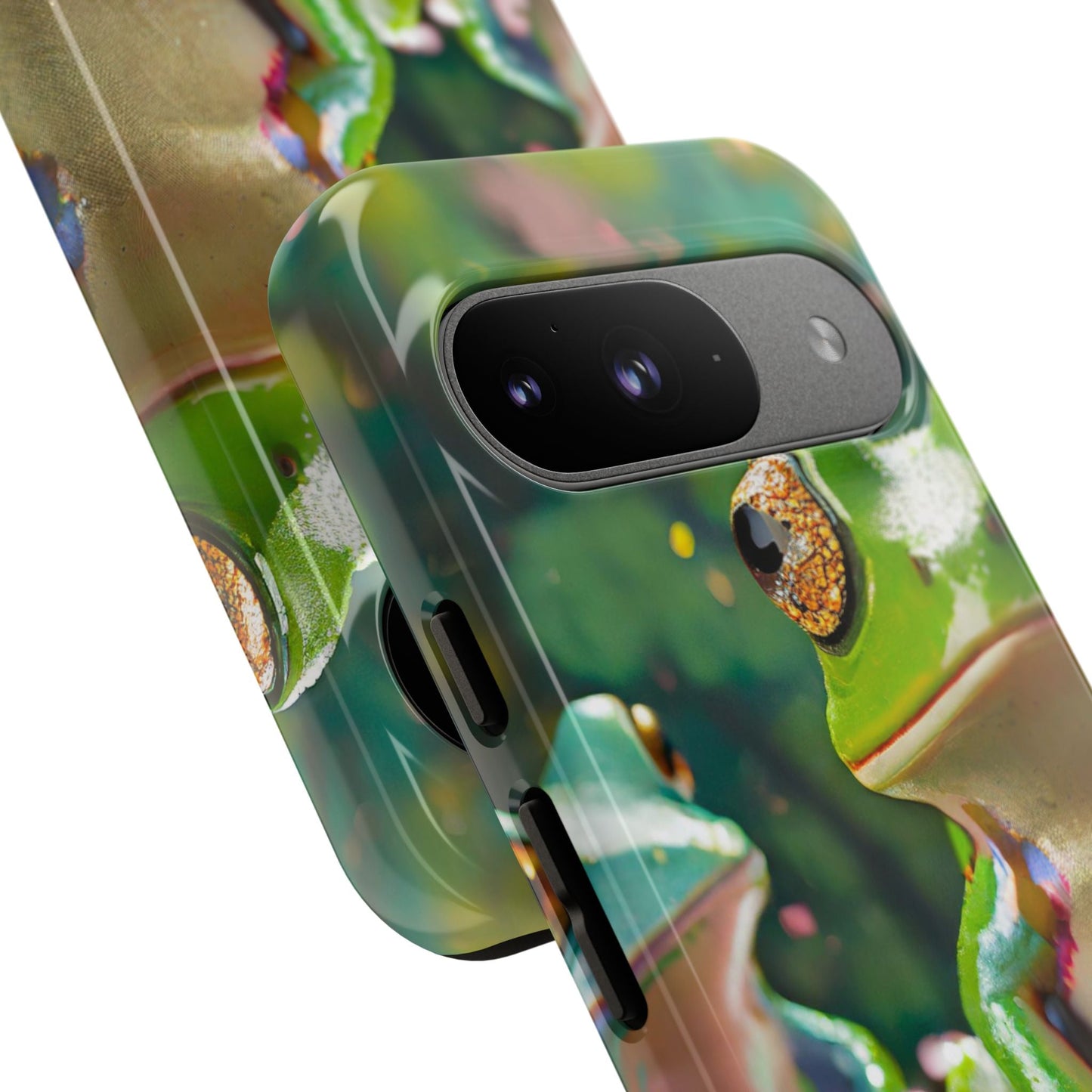 Someone Watching Colorful Frog Tough Phone Case
