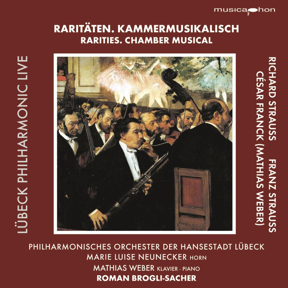 Strauss / Franck / Neunecker / Weber - Rarities-Chamber Musical [CD]