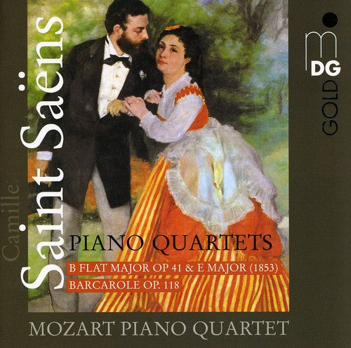 C. SAINT-SAENS - Piano Quartets Music CD