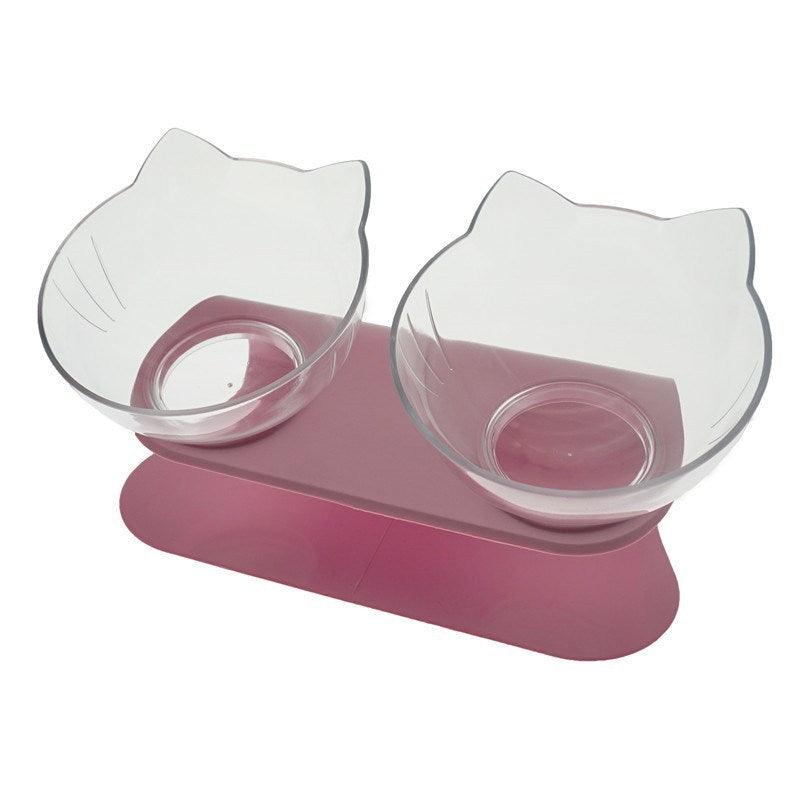 Non-Slip Double Cat Food Bowl