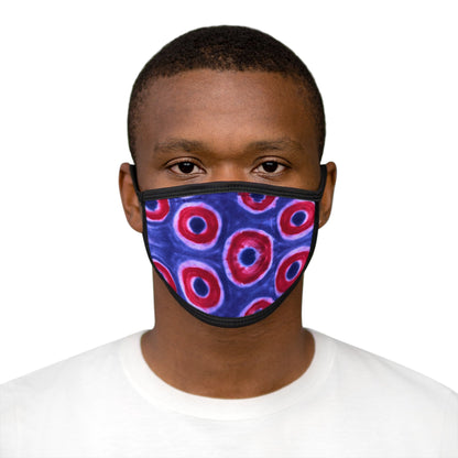 Phish Donuts Cotton Fabric Inside Face Mask
