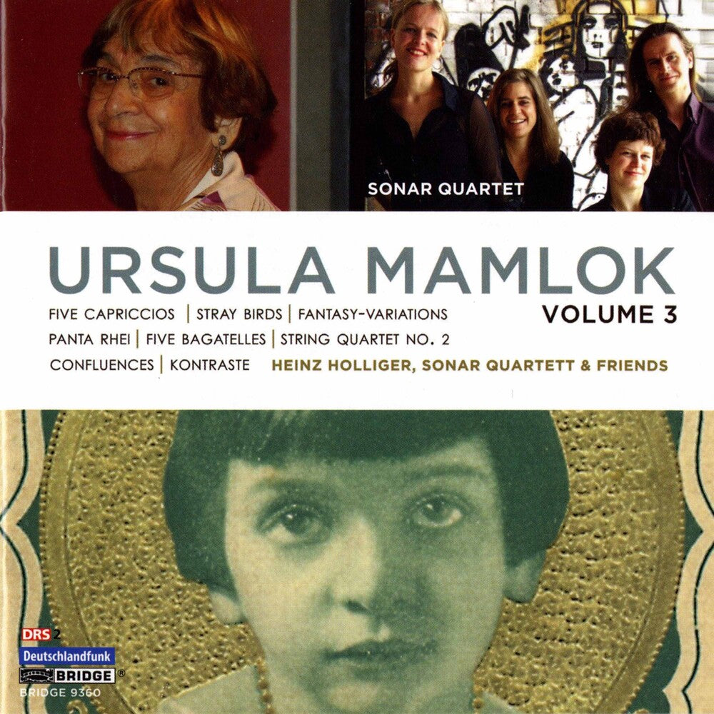 Anton Kernjak - Ursula Mamlok 3 Music CD
