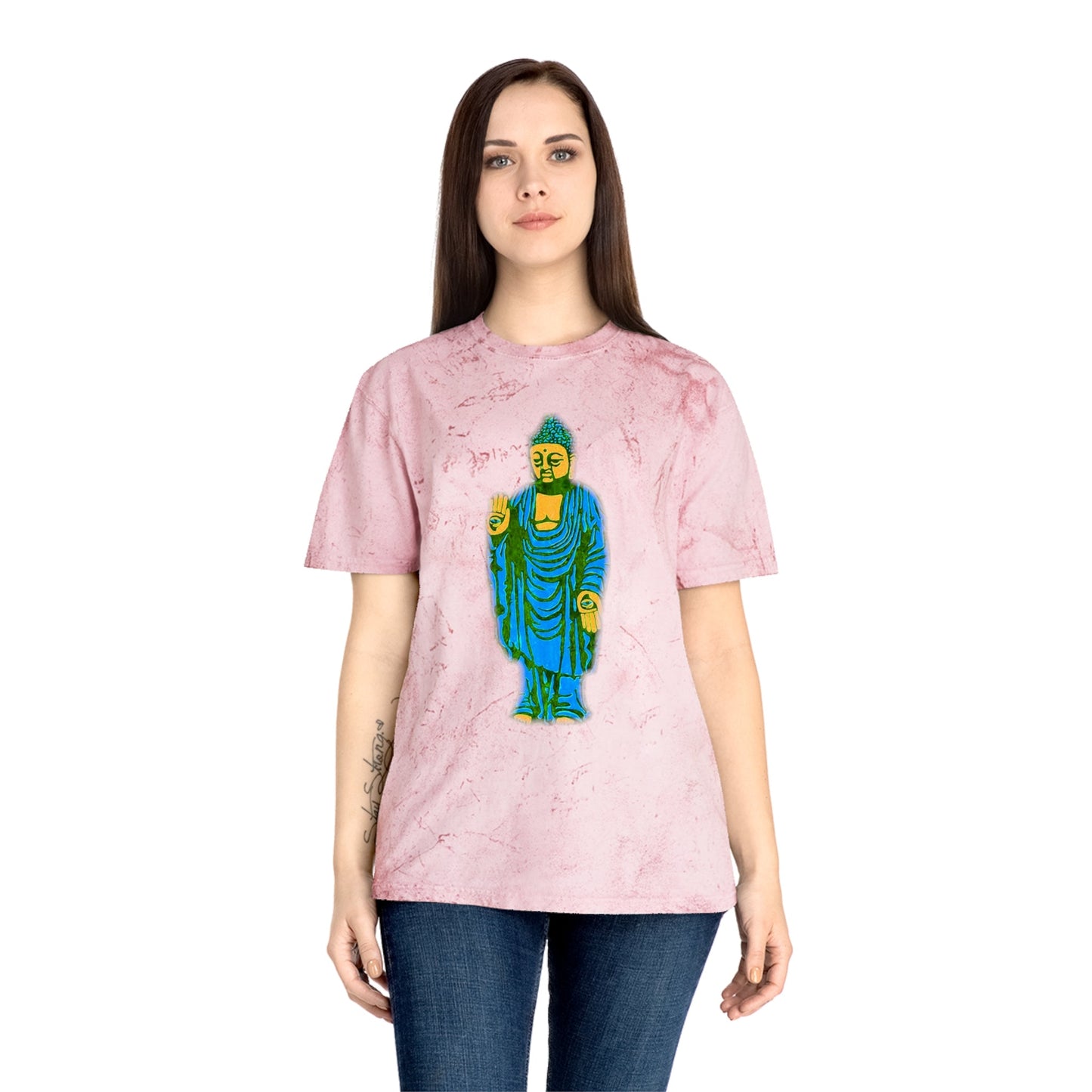 Grand Honor Buddha Industrial Dye Premium T-Shirt