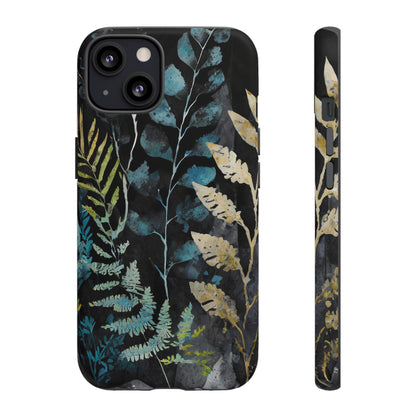 Dark Floral Tough Phone Case