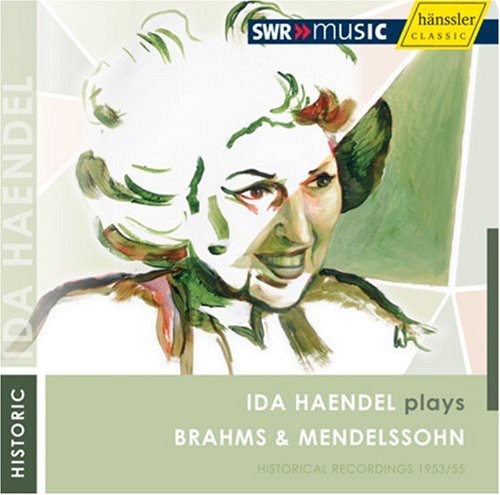 J. BRAHMS - Plays Brahms & Mendelssohn Music CD