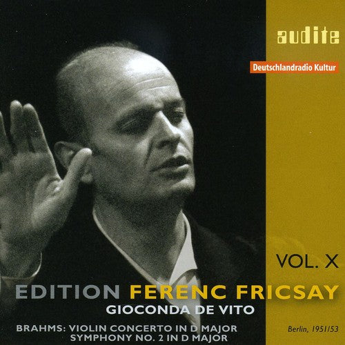 J. BRAHMS - Edition Ferenc Fricsay 10 [CD]
