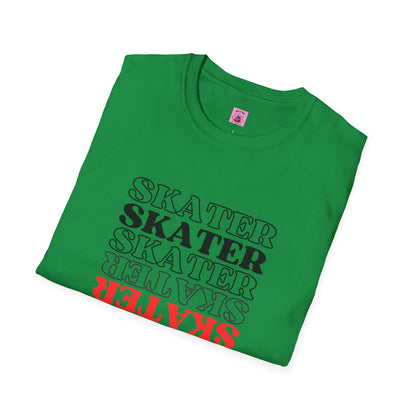Red Statement Skater Unisex T-Shirt