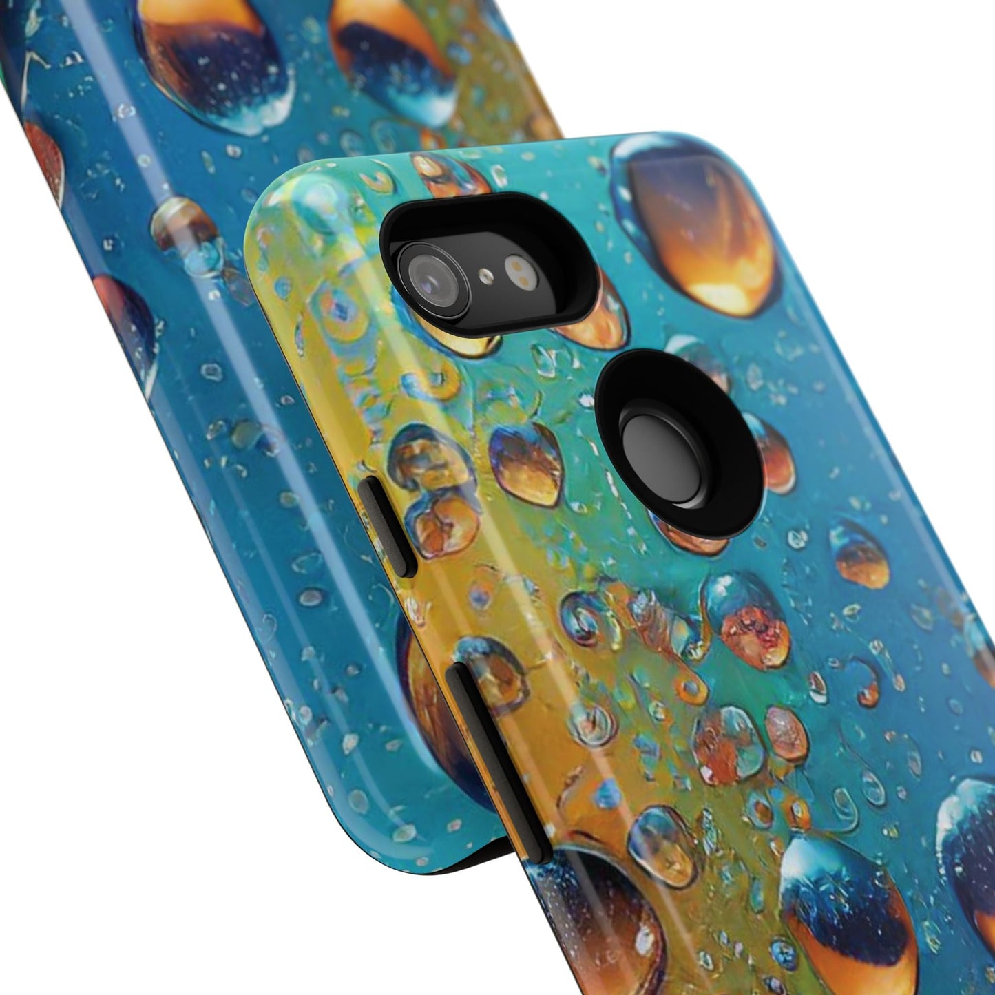 Colorful Water Droplets Tough Phone Case