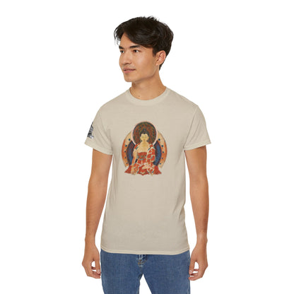Fine Art Buddha Oil Paint Print Unisex Ultra Cotton Tee