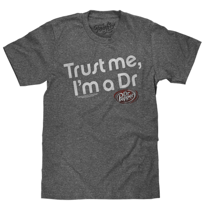 Dr Pepper Trust Me I'm a Dr T-Shirt - Red