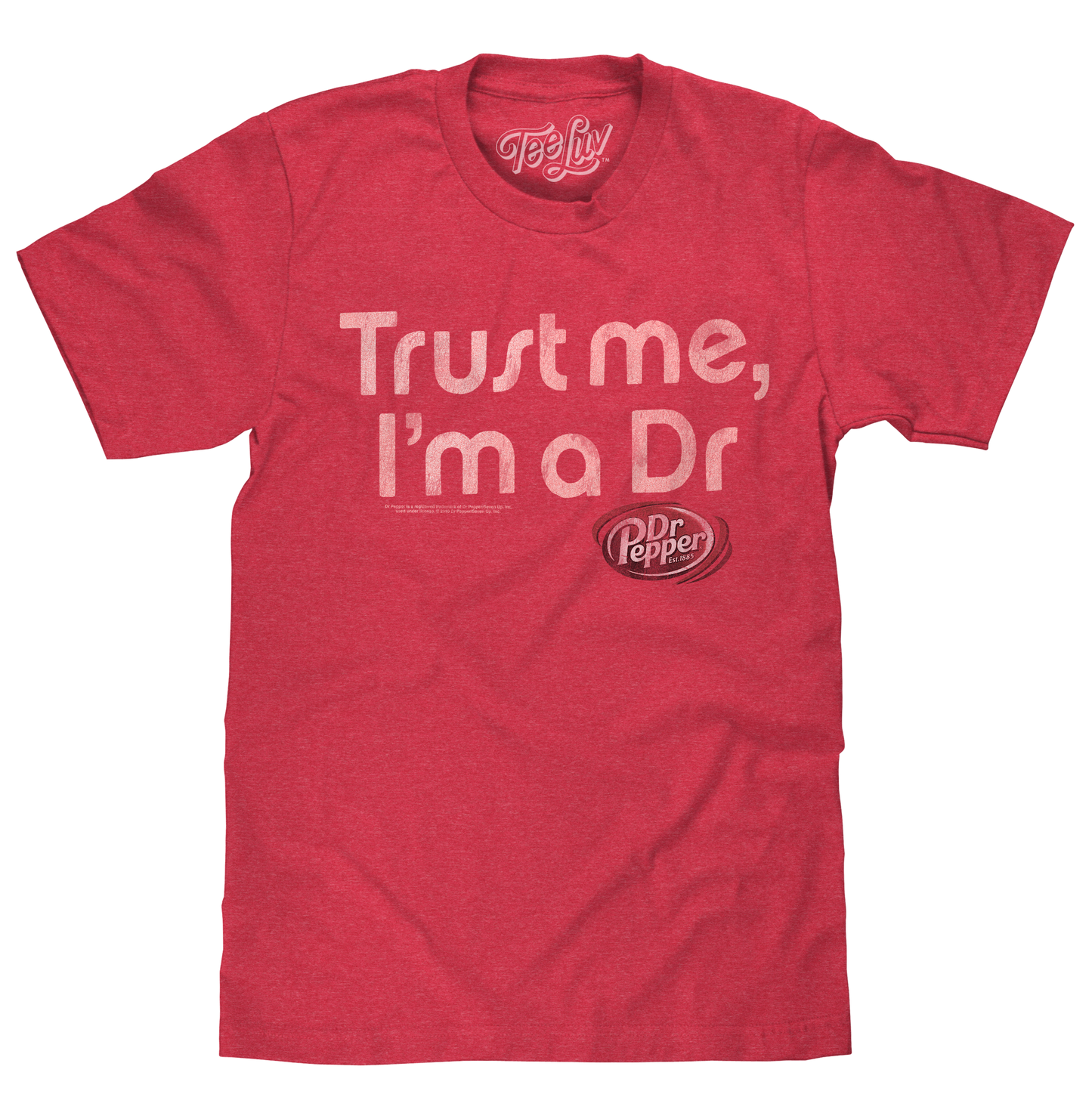 Dr Pepper Trust Me I'm a Dr T-Shirt - Red