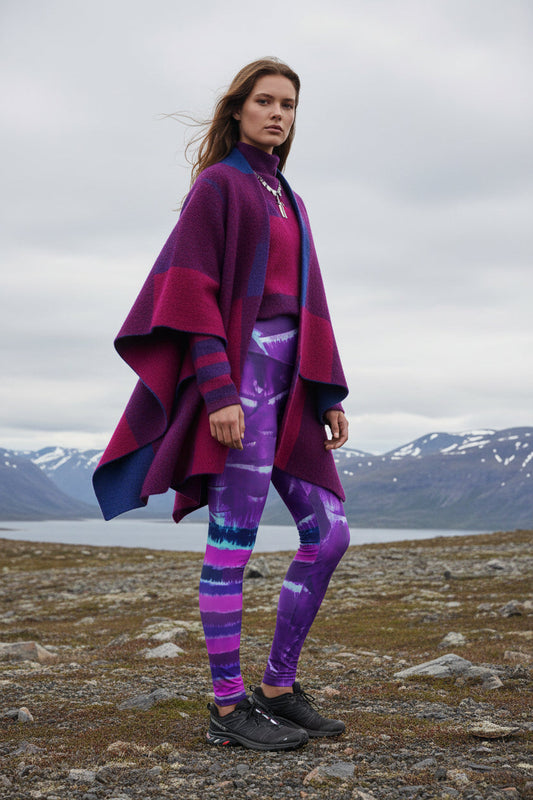 Crown Chakra High Waisted Leggings