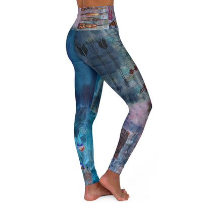Founding Feathers High Waisted Leggings