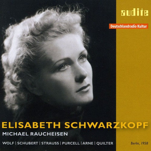 Wolf/Schubert/Strauss - Elisabeth Schwarzkope [CD]
