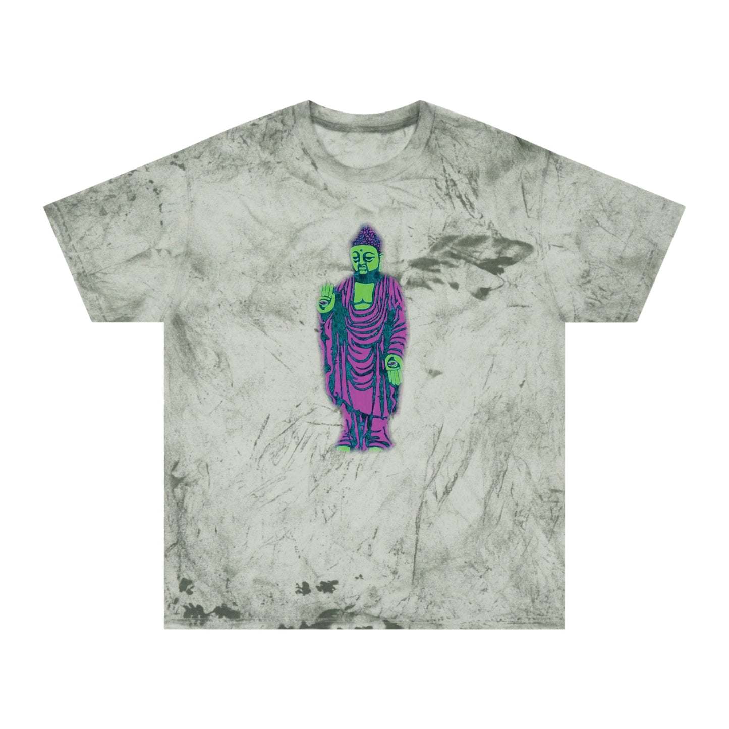 Grand Honor Buddha Purp Juice Industrial Dye Premium T-Shirt