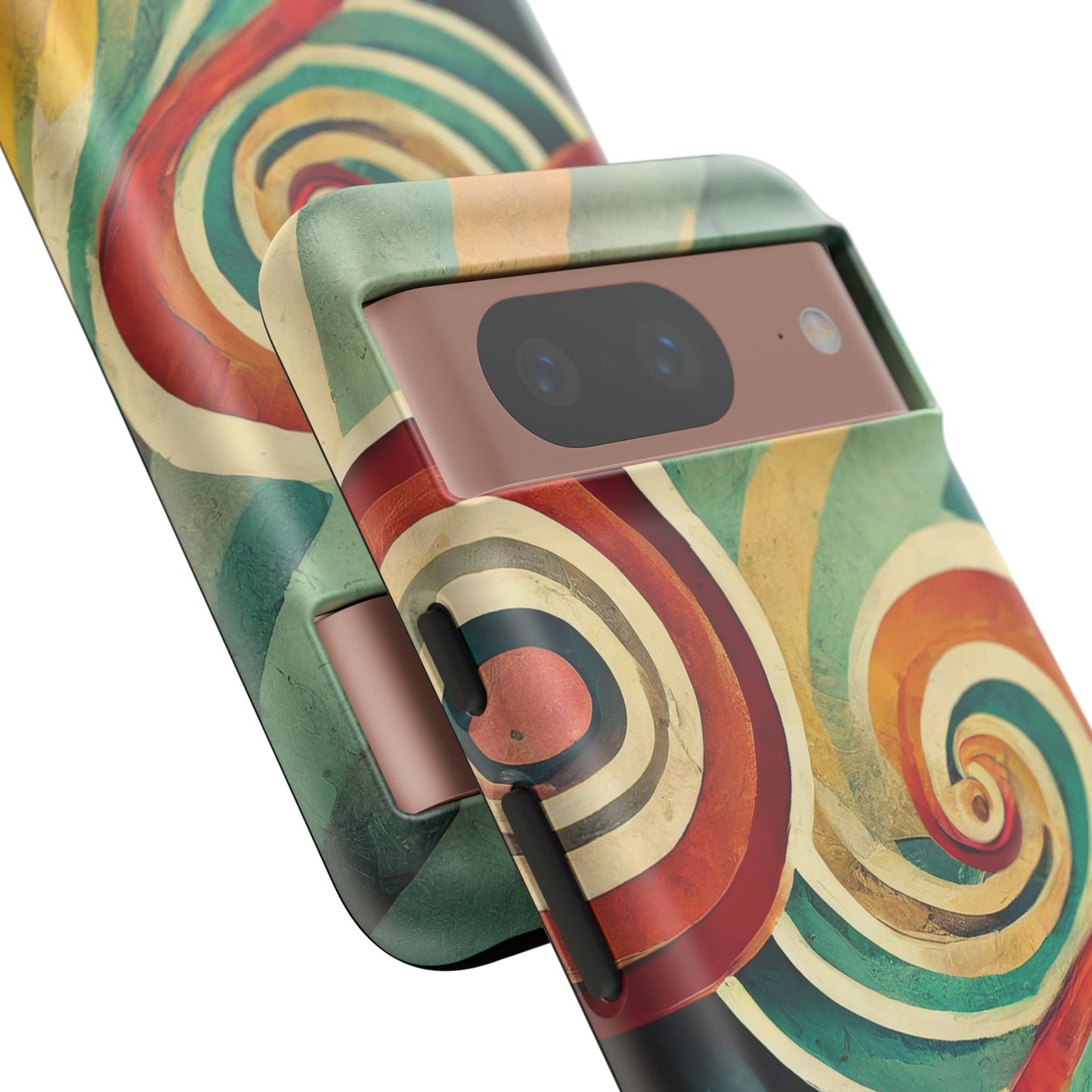 Colorful Swirl Tough Phone Case