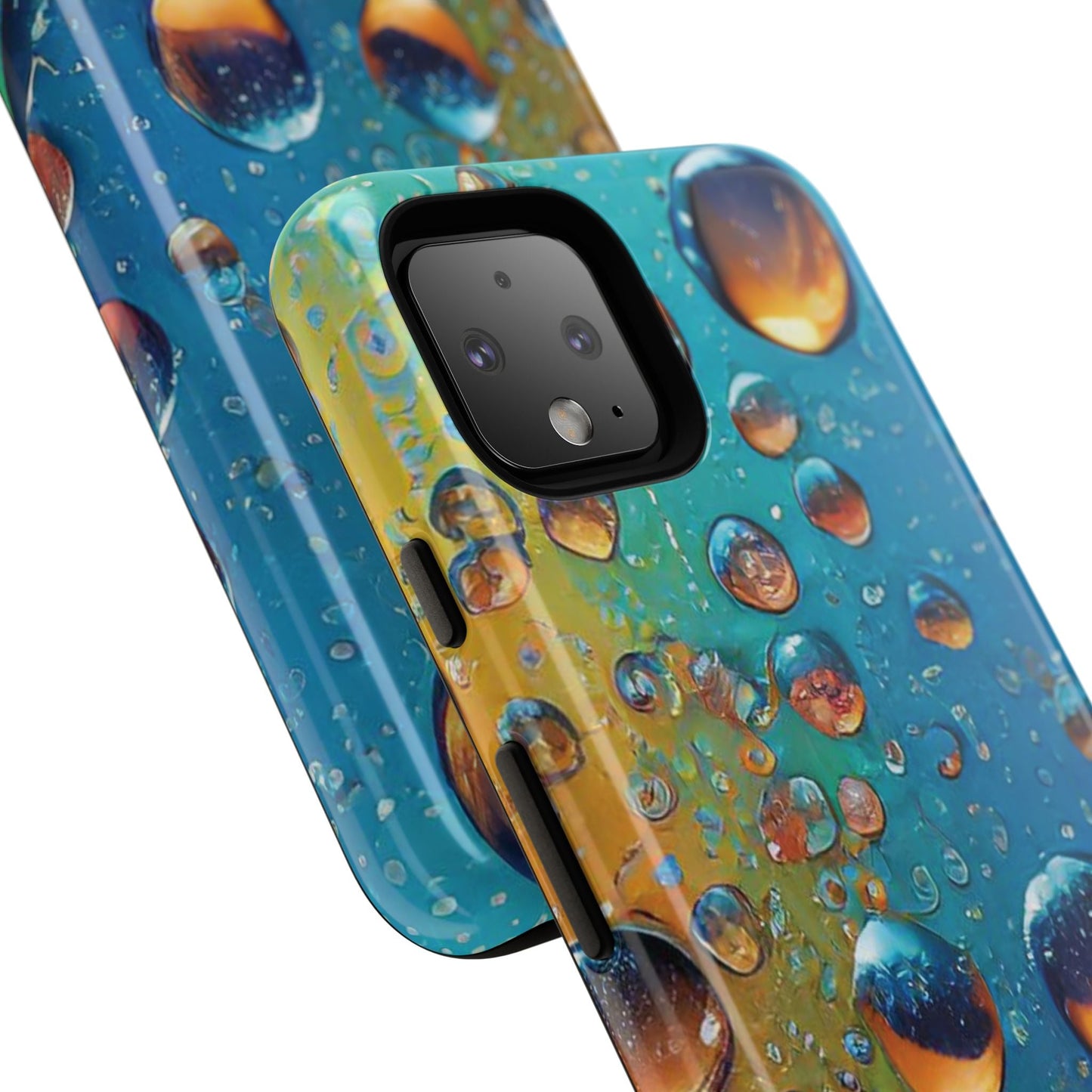 Colorful Water Droplets Tough Phone Case