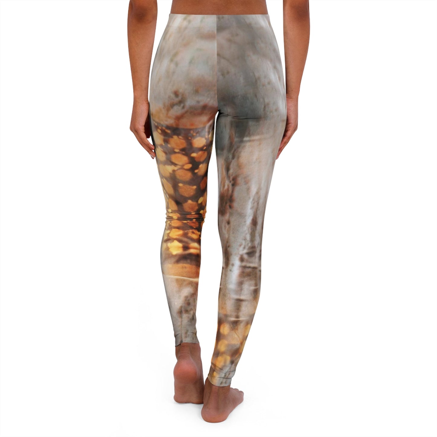 Desert Gold Skully Leggings