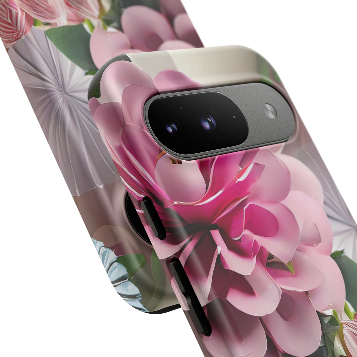 Elegant Paper Flowers Tough Phone Case