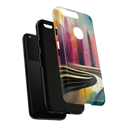 City Skyline Vibrant Tough Phone Case