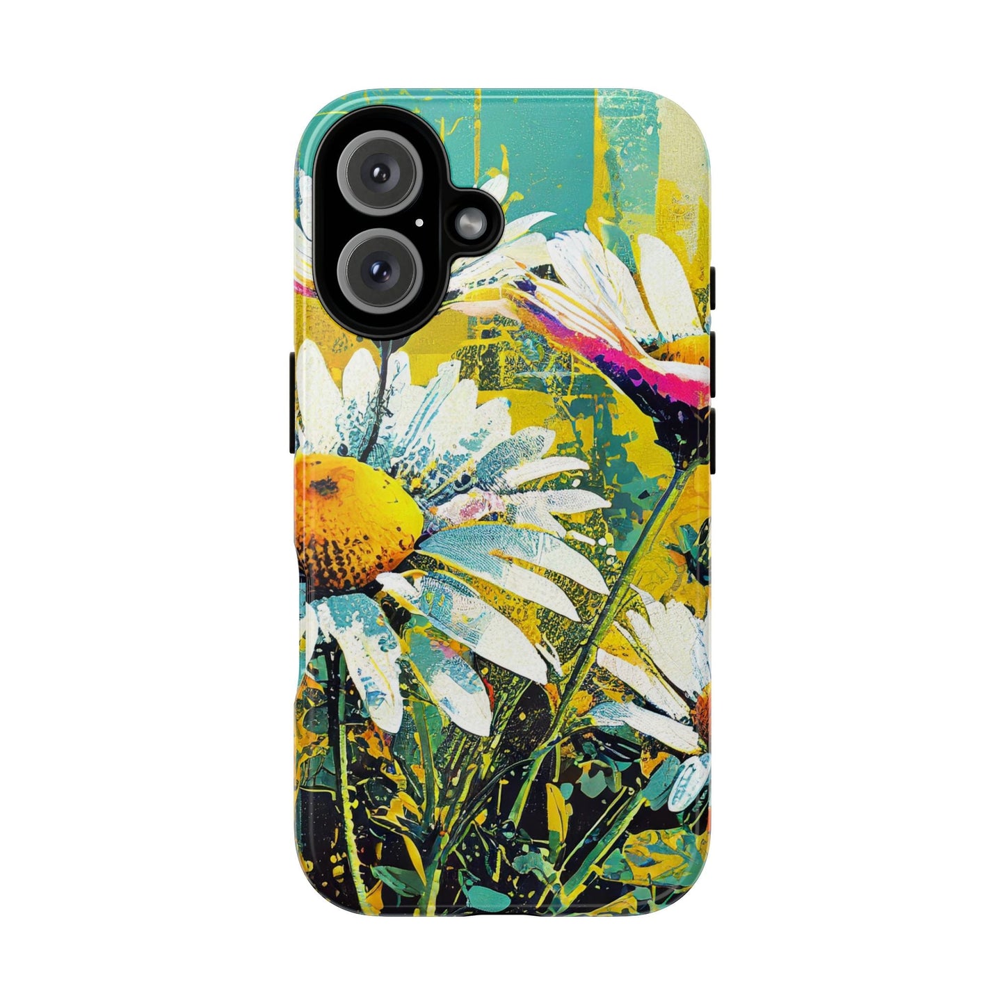 Colorful Daisy Floral Tough Phone Case