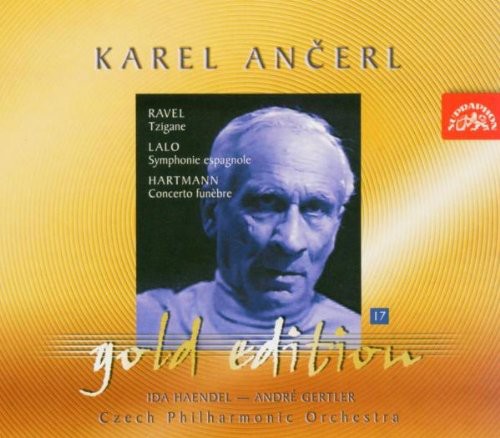 Andre Gertler - Ancerl Gold Edition 17: Tzigane / Symphonie Espagn Music CD