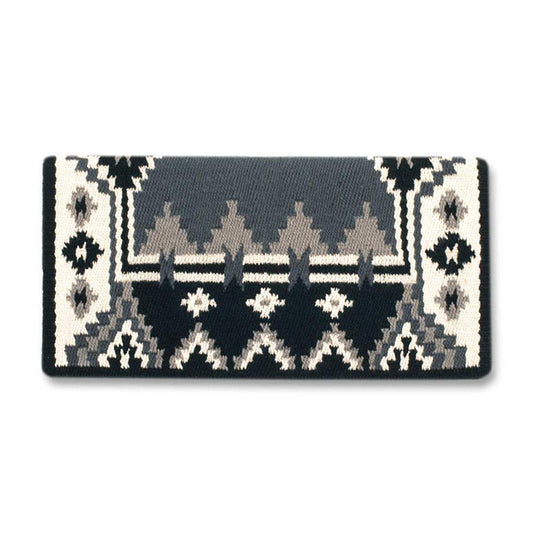 Mayatex 1465-5 Enchanted Pines Grey Wool Saddle Blanket GREY