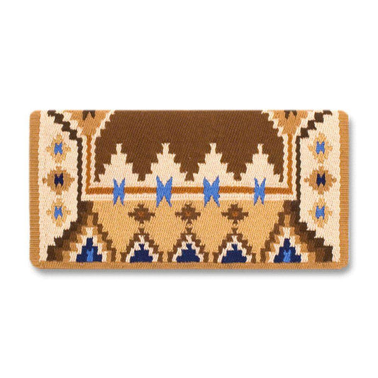 Mayatex 1465-3 Enchanted Pines Chocolate Wool Saddle Blanket CHOCOLATE