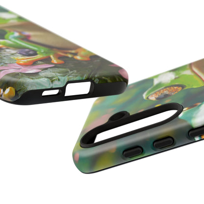 Someone Watching Colorful Frog Tough Phone Case