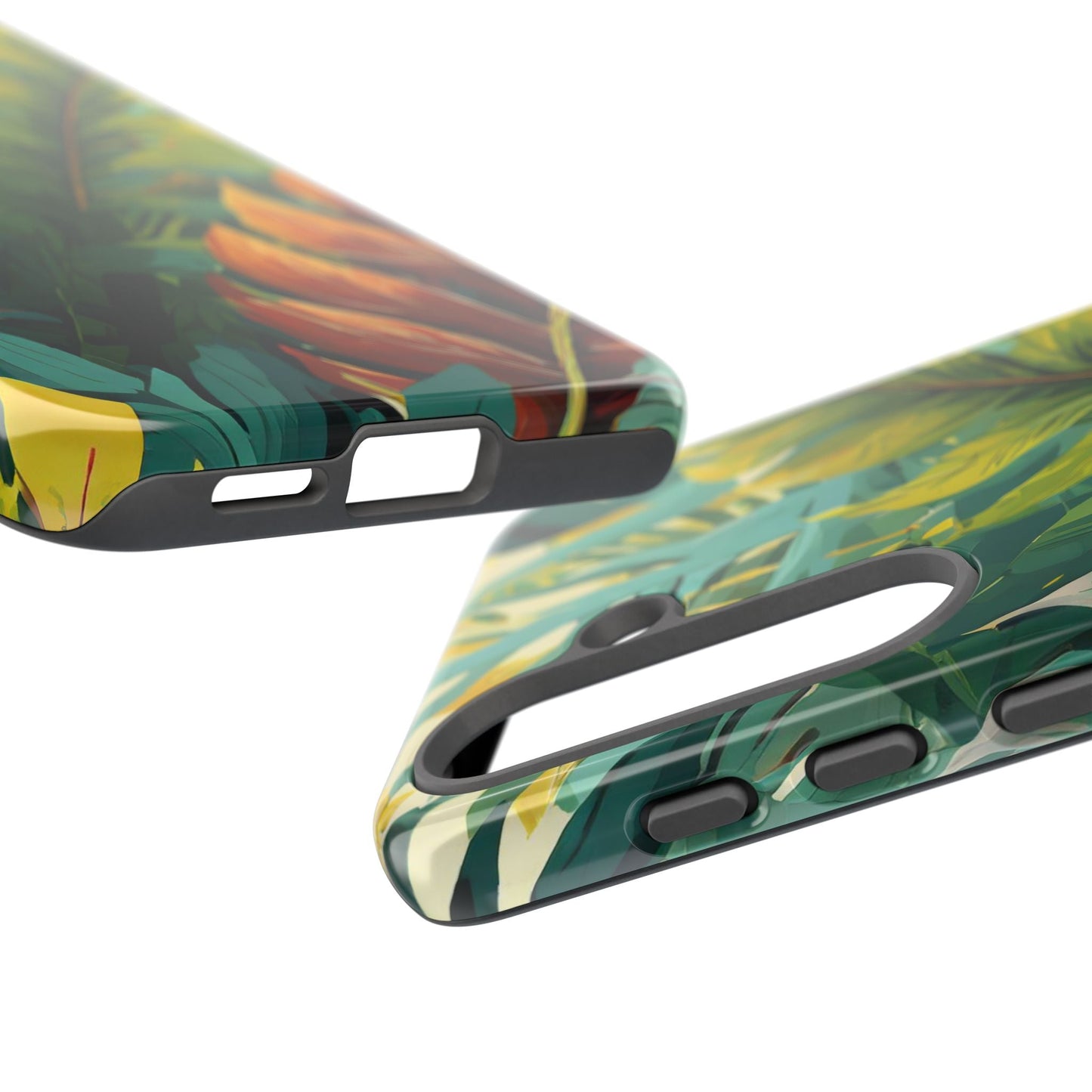Tropical Leaf Tough Phone Case