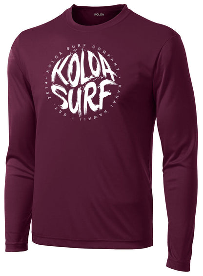 Koloa Brush Moisture Wicking Long Sleeve Tee