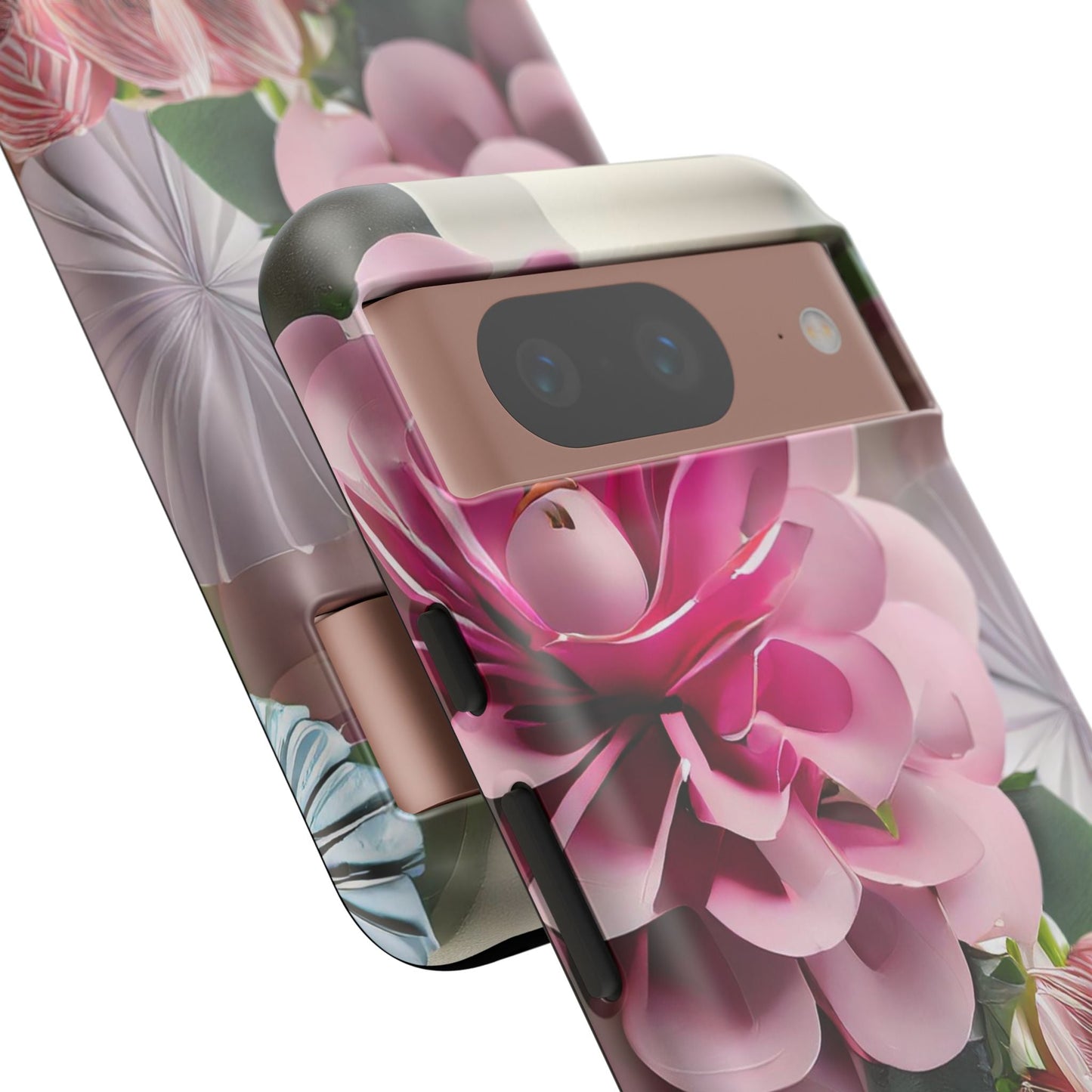 Elegant Paper Flowers Tough Phone Case