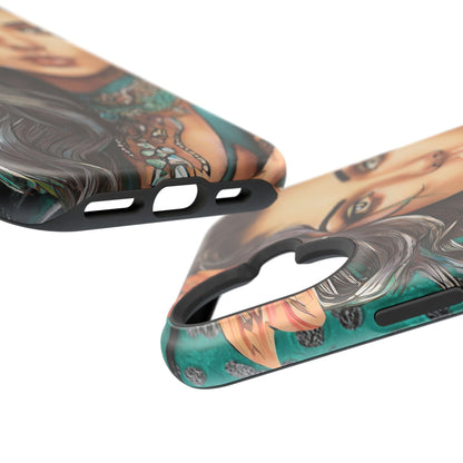 Vibrant Beauty Magnetic Tough Phone Case