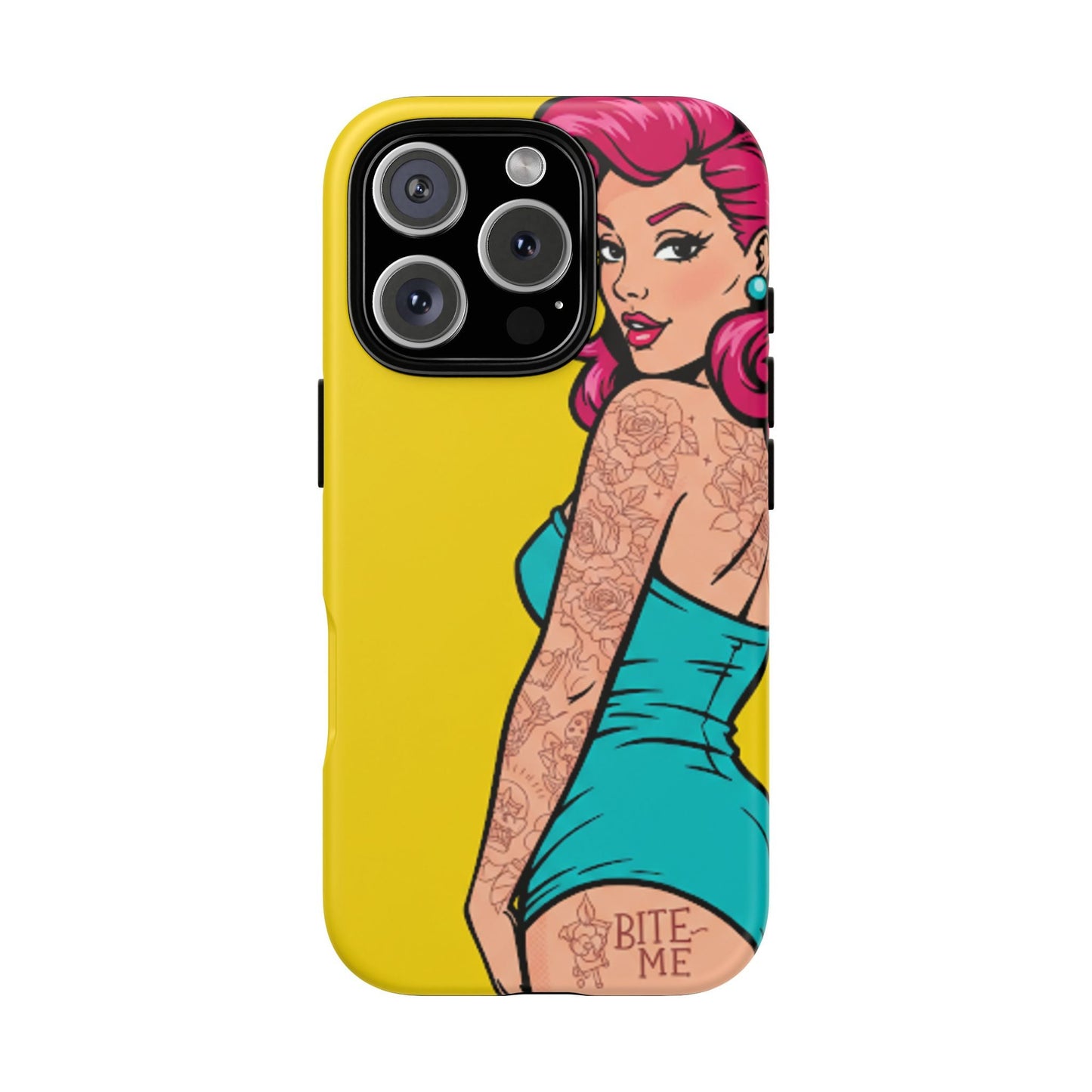 Bite Me Beauty Tough Phone Case