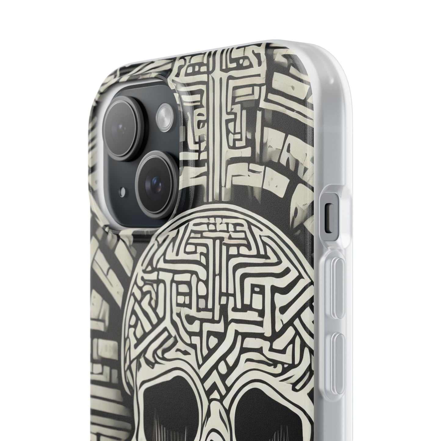 Gothic Skull Maze Flexi Case