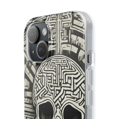 Gothic Skull Maze Flexi Case