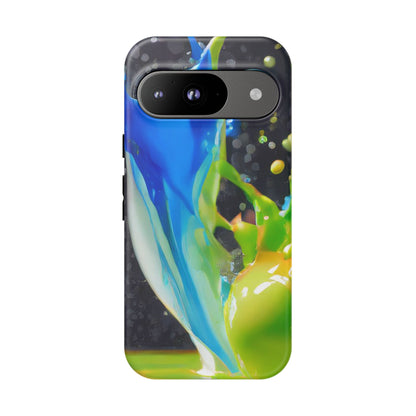 Vibrant Paint Splash Phone Case - Tough & Stylish Protection