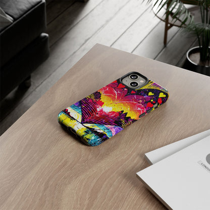 Vibrant Heart Sunset Tough Phone Case
